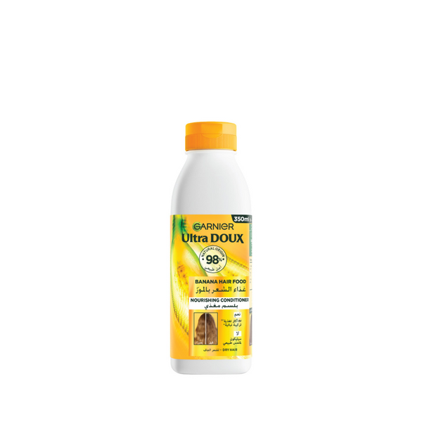 Garnier Ultra Doux Nourishing Banana Hair Food Conditioner For Dry Hair 350ml