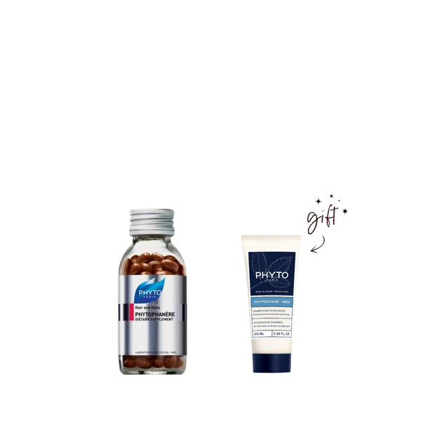 Phyto Phanere Hair & Nails Supplement + Free Shampoo Bundle