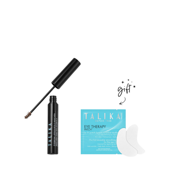 Talika Eyebrown Mascara + Free Eye Patches Bundle