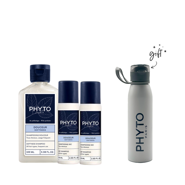 Phyto Softness Shampoo Fiesta Bundle + Free Water Bottle