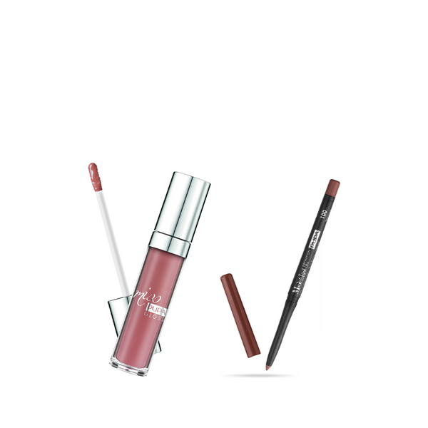 Pupa Milano Lip Gloss & Liner Bundle At 30% Off