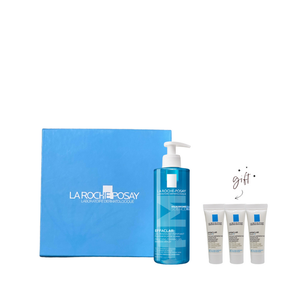 La Roche-Posay Effaclar Cleansing Gel + Free Minis Bundle