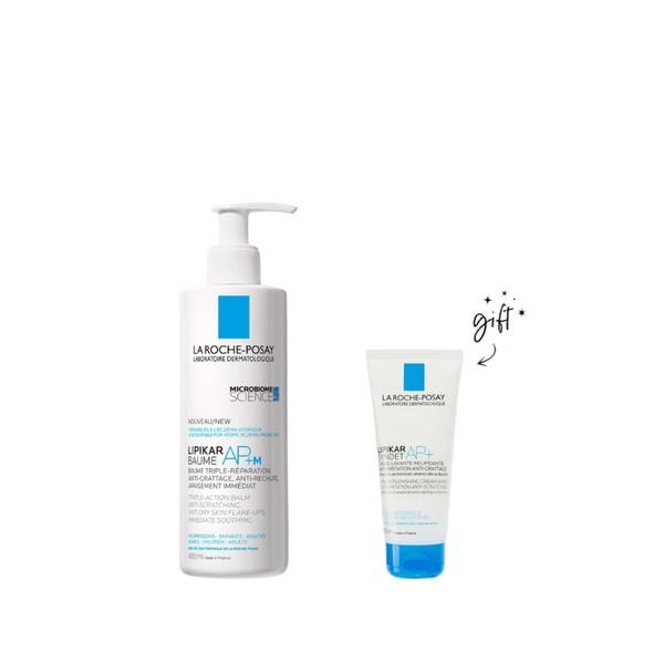 La Roche-Posay Lipikar Baume For Eczema-Prone Skin Bundle