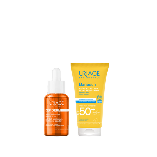 Uriage Bariesun Cream x  Depiderm Serum Bundle At 30% Off