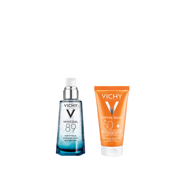 Vichy Mineral 89 x Dry Touch Sunscreen Bundle At 20% Off