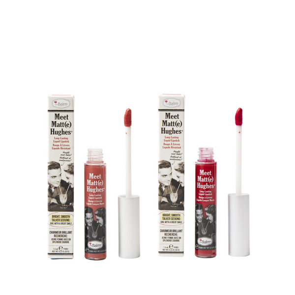 The Balm Matte Hughes Lipstick Duo Bundle At 25% Off