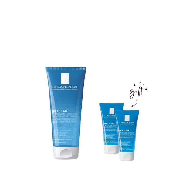 La Roche Posay Effaclar Cleansing Gel + Free Minis Bundle