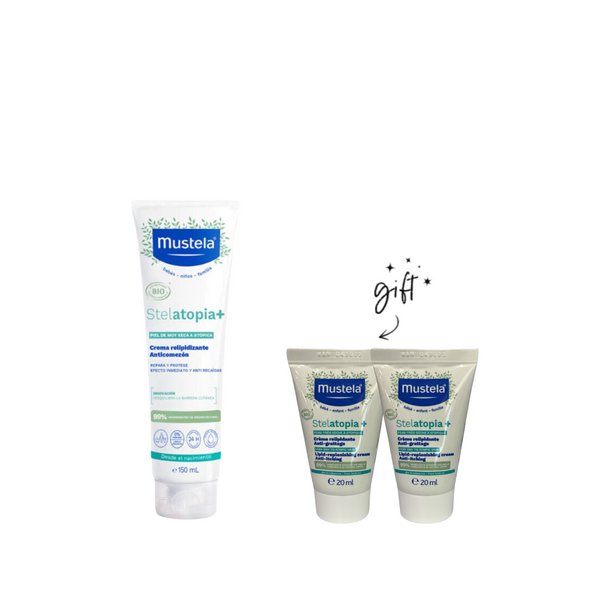 Mustela Stelatopia+ Cream + Free Mini Bundle