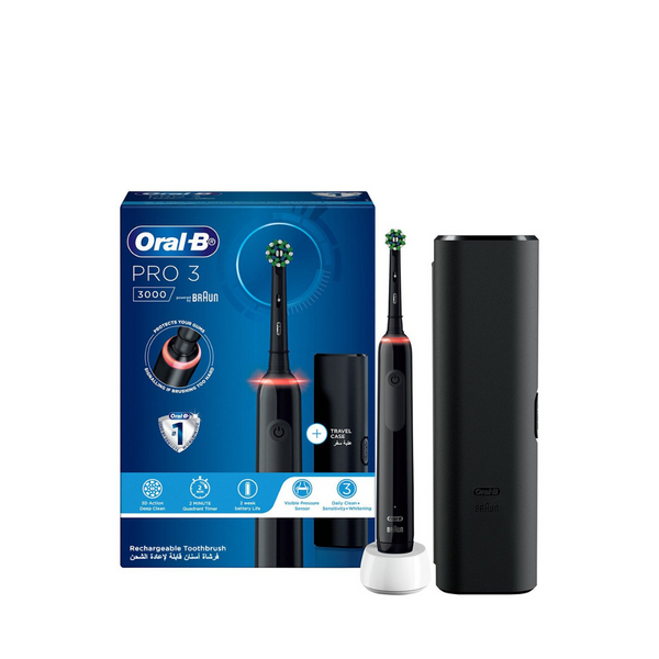 Oral-B Pro 3 3000 Rechargeable Toothbrush Kit 4 pcs