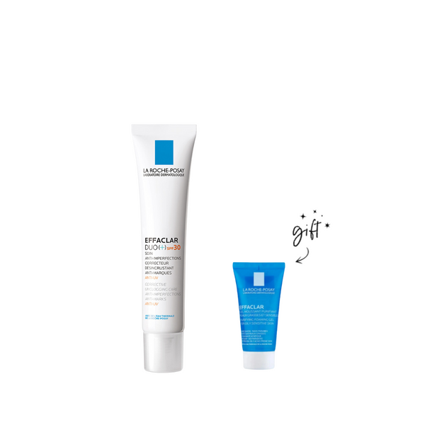 La Roche-Posay Effaclar Duo+ SPF30 + Mini Cleanser Bundle