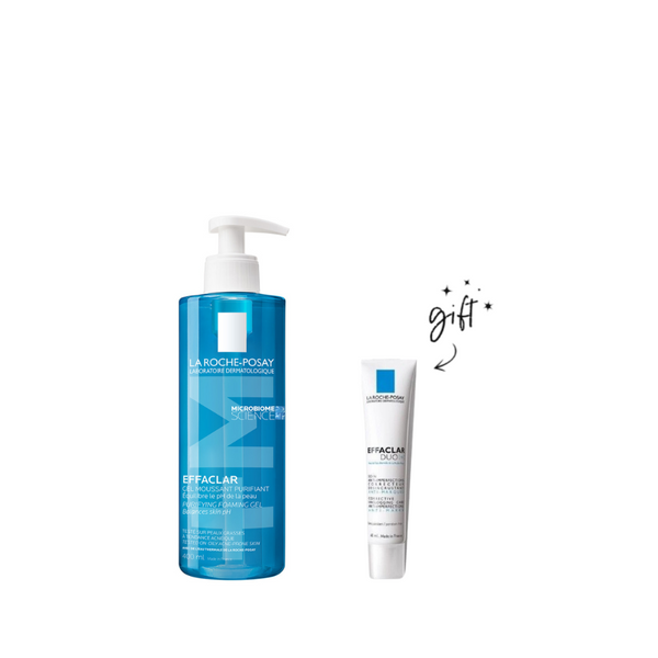 La Roche-Posay Effaclar Cleansing Gel + Free Mini Bundle