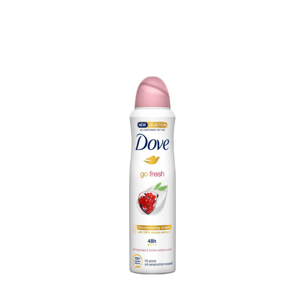 Dove Go Fresh Deodorant Pomegranate & Lemon Verbana Scent 250ml