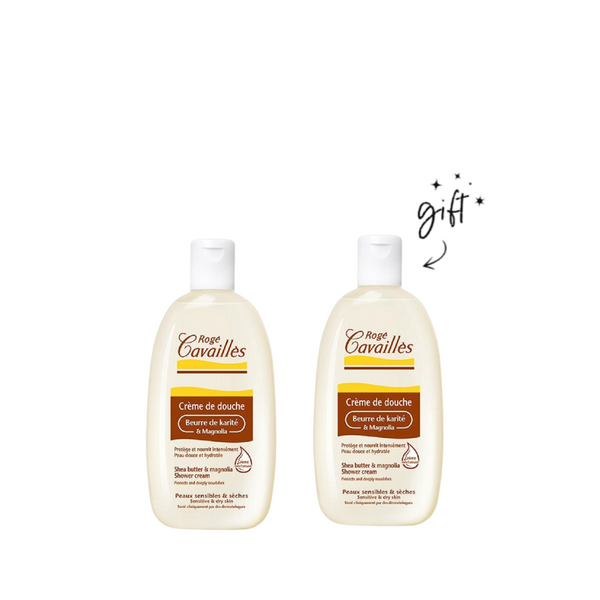 Roge Cavailles Shea Butter and Magnolia Shower Cream Buy 1 Get 1 Bundle