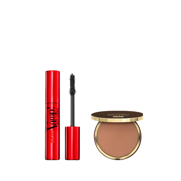 Pupa Milano Sexy Lashes x Desert Bronzer Bundle At 30% Off