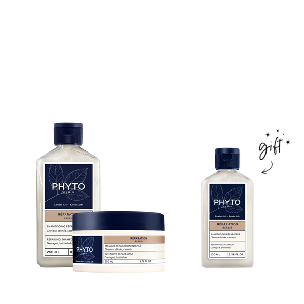 Phyto Hair Repair Bundle + Free Shampoo 100ml