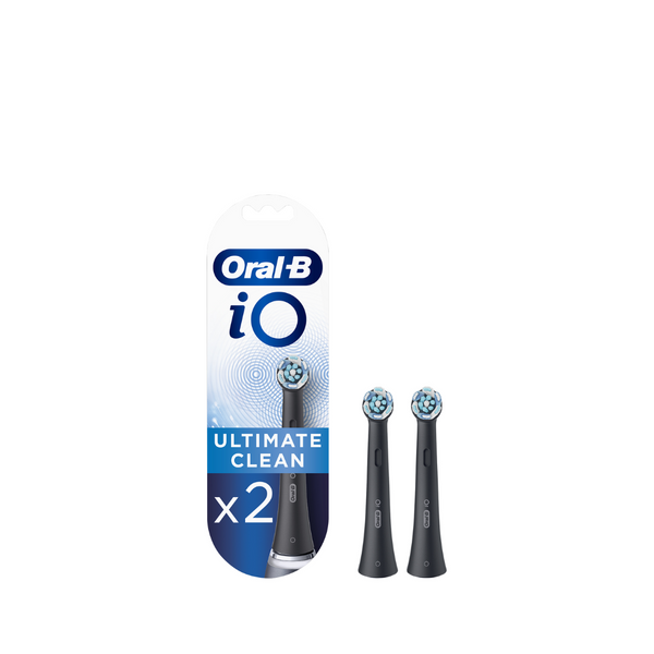 Oral-B Set of 2 iO Ultimate Clean Brushes Black