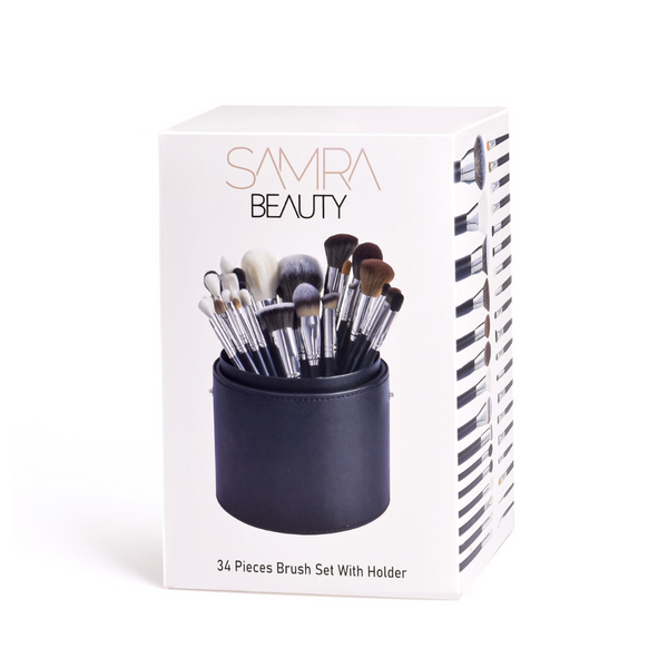 Samra Beauty Brush 34 Pieces Set