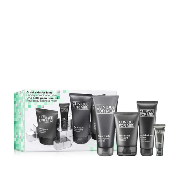 Clinique Great Skin For Him Set Dry To Combination Skin