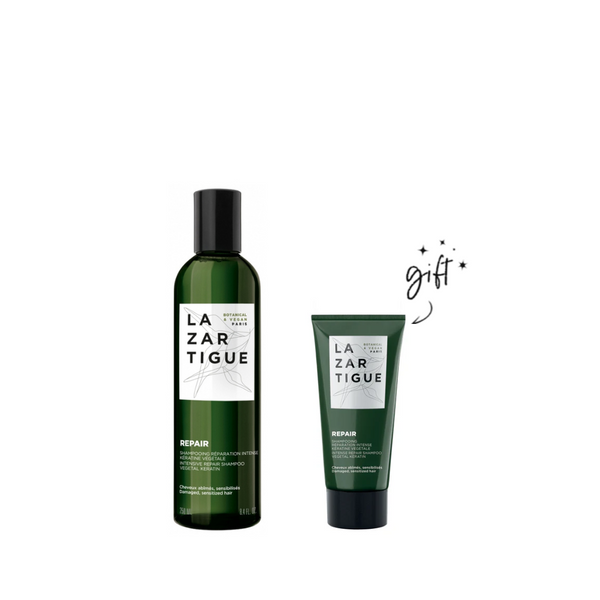 Lazartigue Repair Intensive Shampoo + Free Mini Bundle