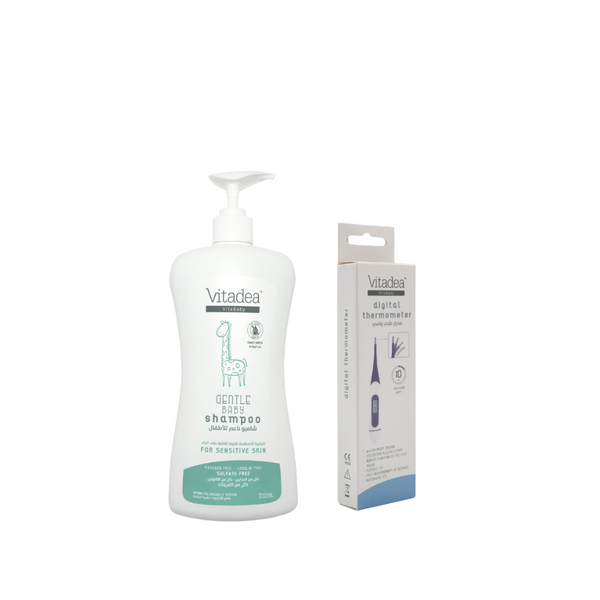 Vitadea Baby Shampoo And Thermometer Bundle At 20% Off