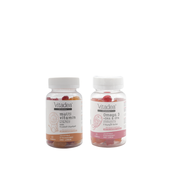 Vitadea Kids Gummy Omega 3 And Multivitamins Bundle At 20% Off