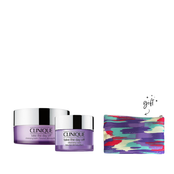 Clinique Take The Day Off Duo Bundle + Free Pouch With Minis