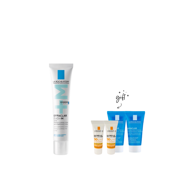 La Roche Posay Effaclar Duo+M + Four Free Minis Bundle