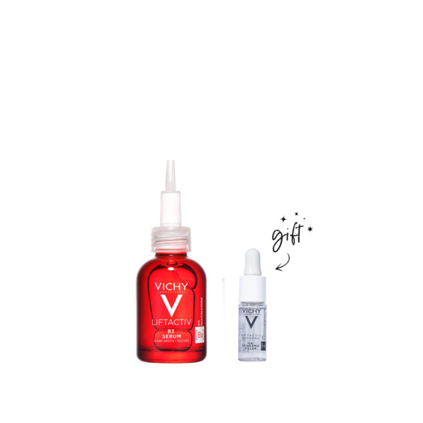 Vichy LiftActiv B3 Serum + Free Mini HA Filler Bundle