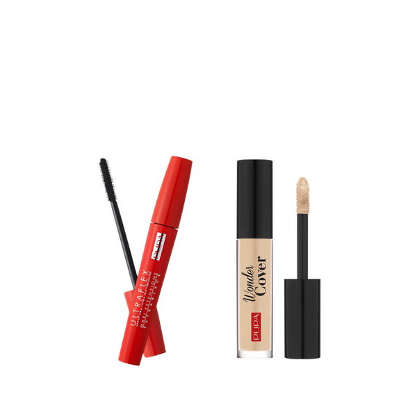 Pupa Milano UltraFlex Mascara x Wonder Cover Concealer Bundle At 30% Off