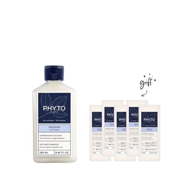 Phyto Softness Shampoo + Free Sachets Bundle