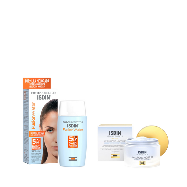 Isdin Isdinceutics Moisturizer x  Fotoprotector Fusion Bundle At 30% Off