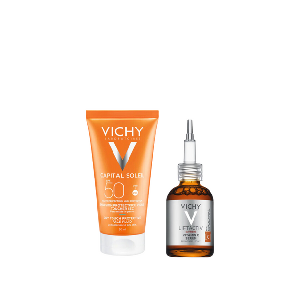 Vichy Capital Soleil Sunscreen x Vitamin C Bundle At 25% Off