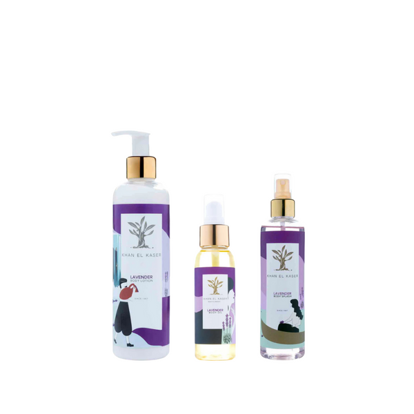 Khan El Kaser Lavendar Body Bundle