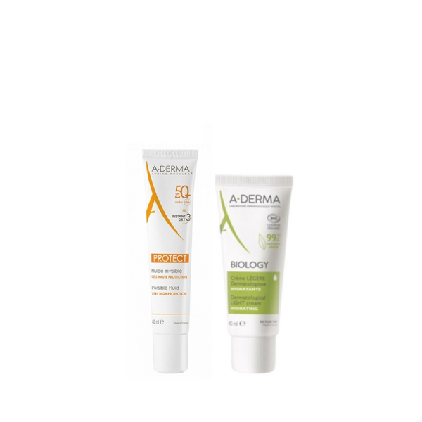 A-Derma Protect Fluid And Hydrating Cream Bundle At 20% Off