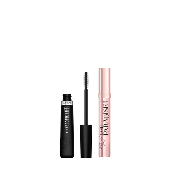 L’Oréal Paris Telescopic x Lash Paradise Mascara Bundle At 20% Off