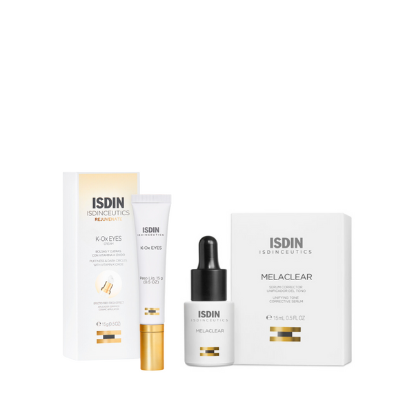 Isdin Isdinceutics Melaclear Serum And K-Ox Eyes Bundle At 30% Off