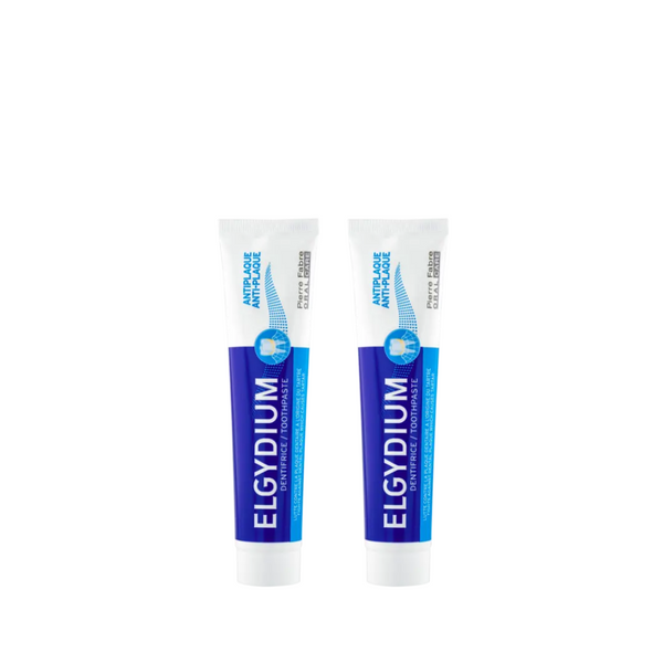 Elgydium Antiplaque Toothpaste 100ml (1+1) Bundle