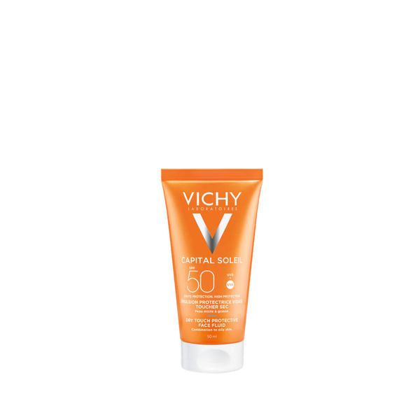 Vichy Capital Soleil Dry Touch Anti Shine Sunscreen for Oily Skin SPF50+ 50ml