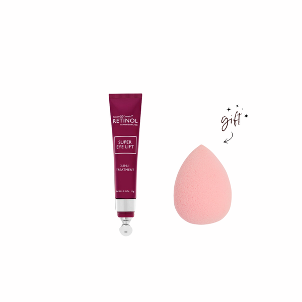 Retinol Skincare Super Eye Lift + Free Beauty Blender Bundle