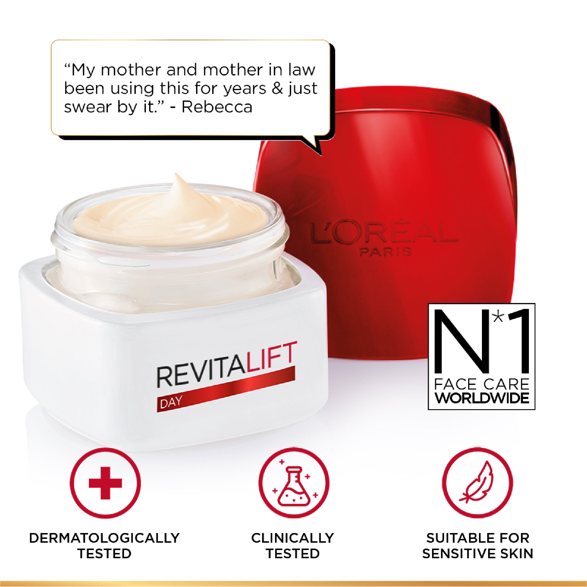 L'Oréal Paris, Revitalift Hydrating and Moisturizing Day Cream