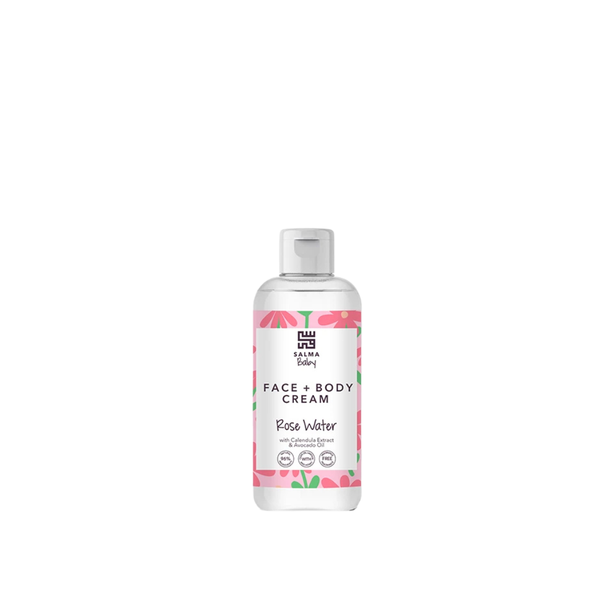 Salma Baby Face & Body Cream Rose Water