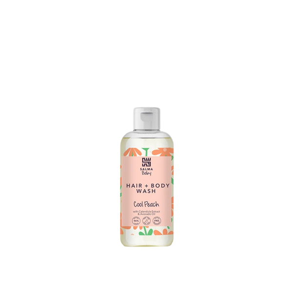 Salma Baby Hair & Body Wash Cool Peach