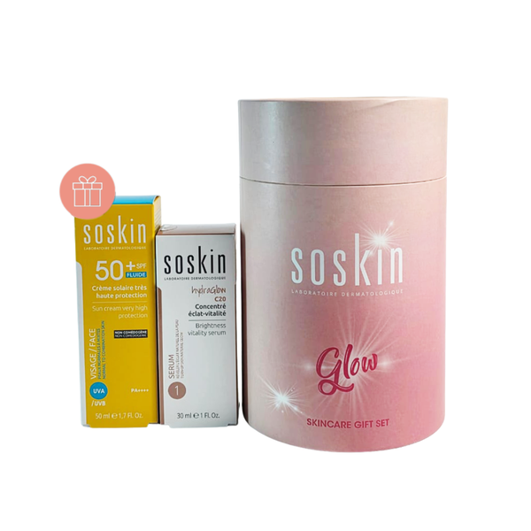 Soskin Glow Brightness Vitality Serum Skincare Gift Set