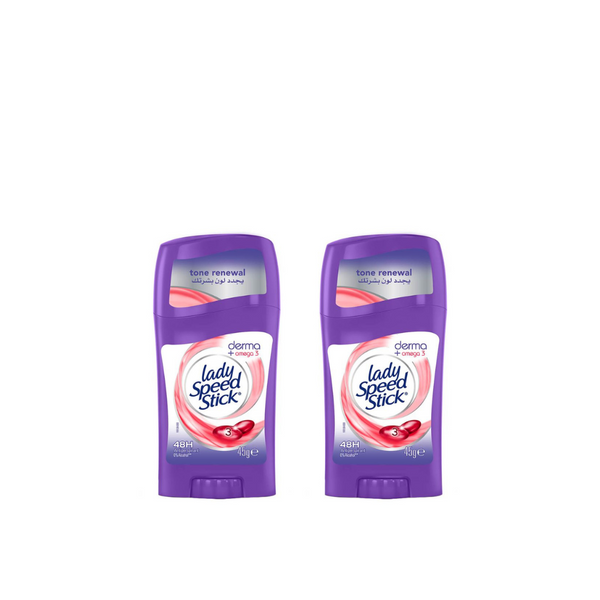 Lady Speed Stick Omega 3 Antiperspirant Buy 1 Get 1 Bundle