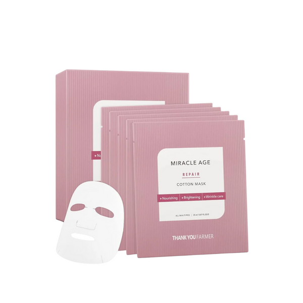 Thank You Farmer Miracle Age Repair Cotton Mask 5pcs
