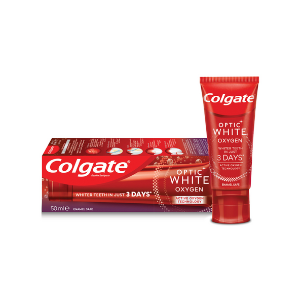 Colgate Optic White Oxygen Toothpaste 50ml