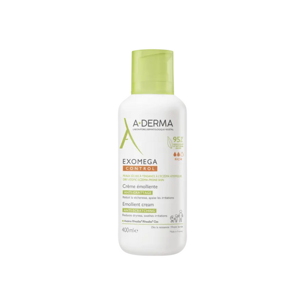 A-Derma Exomega Control Cream For Eczema Prone Skin 400ml