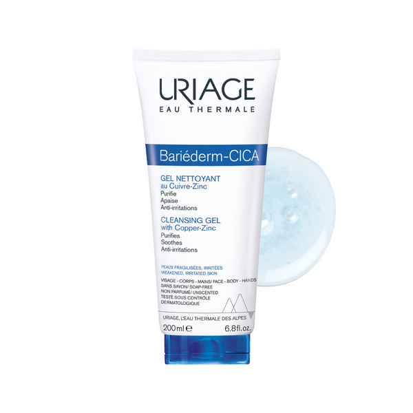 Uriage Bariederm Cica-Gel Nettoyant Cleansing Gel 200ml