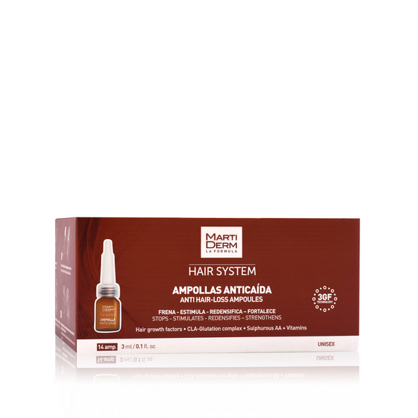 MartiDerm Hair System Anti Hair-Loss Ampoules 14 Ampoules