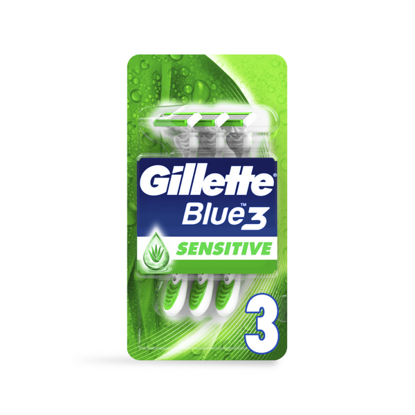 Gillette Blue3  Sensitive 3's Disposable Razors
